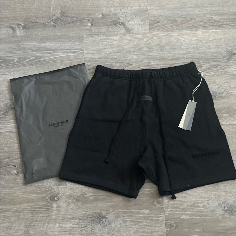 Fear of God Essentials Black Joggers